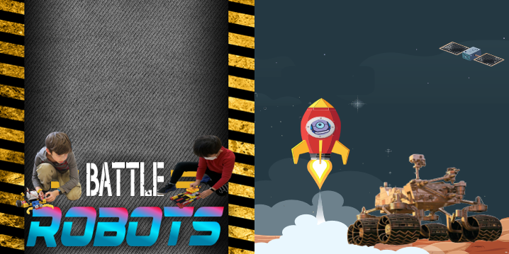 Battle Robots &amp; Expedition Mars - Full Day March Break Camp (2023-03-13 - 2023-03-17)