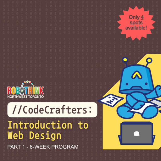CodeCrafters: Introduction to Web Design (PART 1) (2026-02-05 - 2026-03-12)